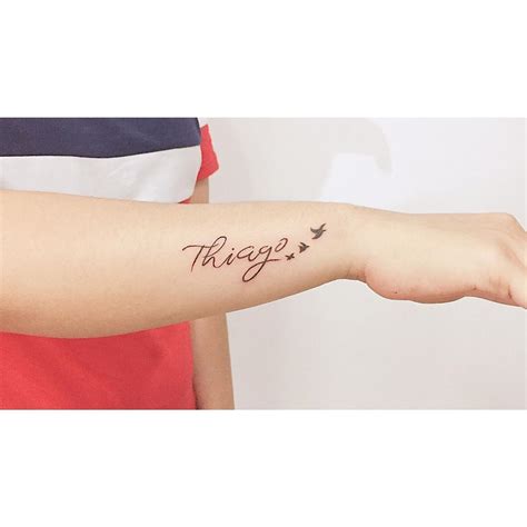 tatuajes nombre thiago|Tatuaje thiago